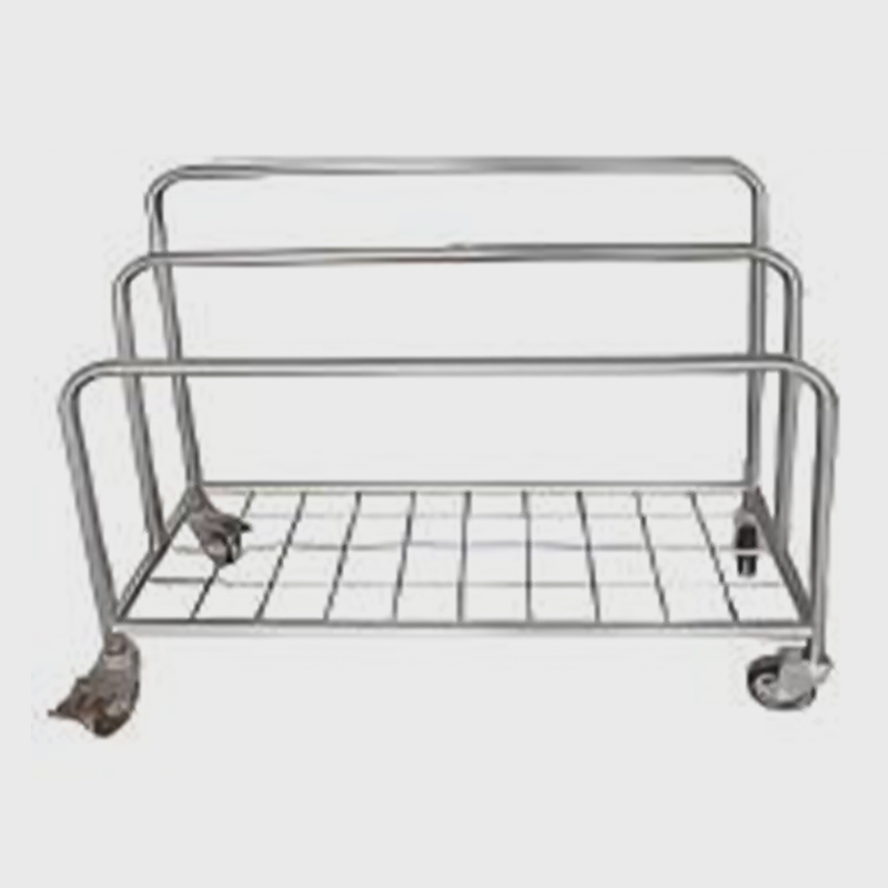 Vozík na dávkovanie papiera z nehrdzavejúcej ocele