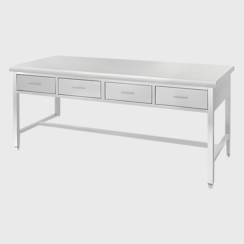 Nemocničný pracovný stôl ČSSD z nehrdzavejúcej ocele